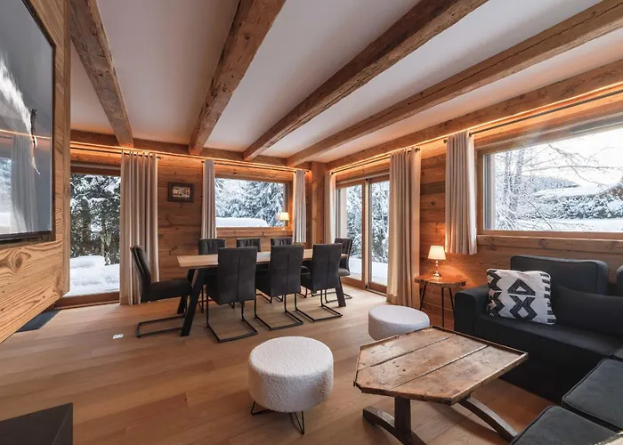 Alpehytte Pas De L'ourson - - With Sauna Megève